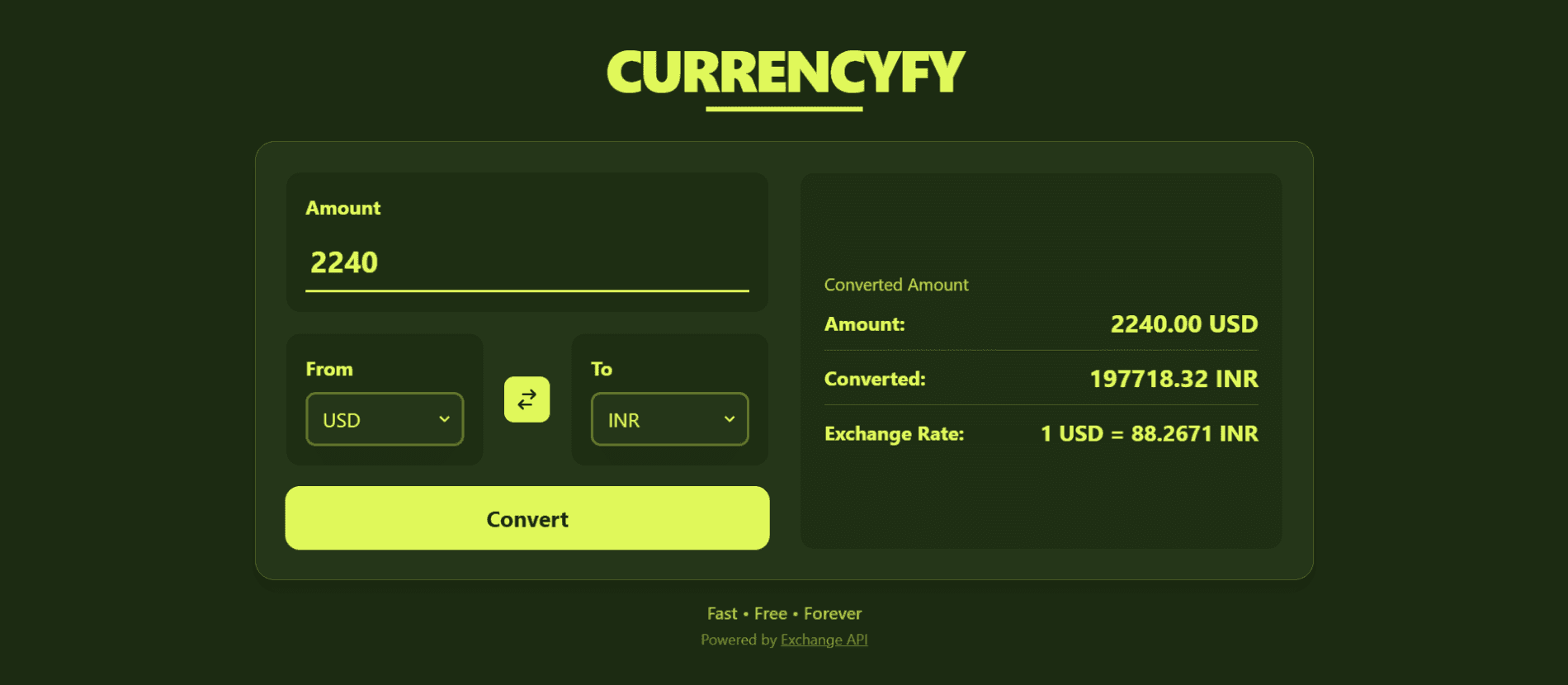 Currencyfy screenshot